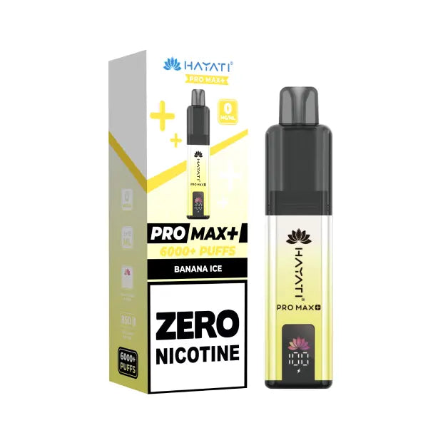 Hayati Pro Max + 6000 Prefilled Kit Zero Nicotine - Box of 5