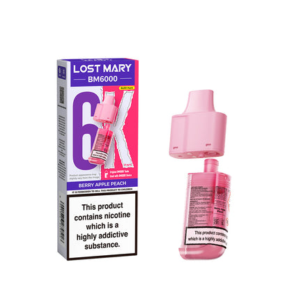 Lost Mary BM6000 Prefilled Pods - Box of 5