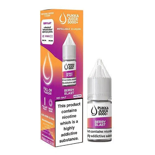 Pukka Juice 5000+ Nic Salt - Box of 10
