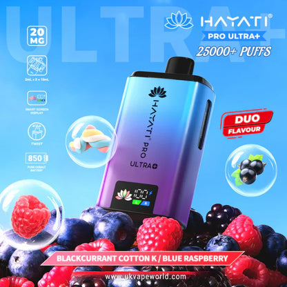 Hayati Pro Ultra Plus 25000 Puffs Prefilled Kit - Box of 5