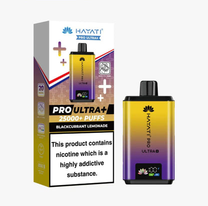 Hayati Pro Ultra Plus 25000 Puffs Prefilled Kit - Box of 5