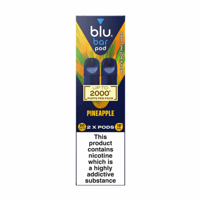 Blu Bar Prefilled Refill Pods - Box Of 5