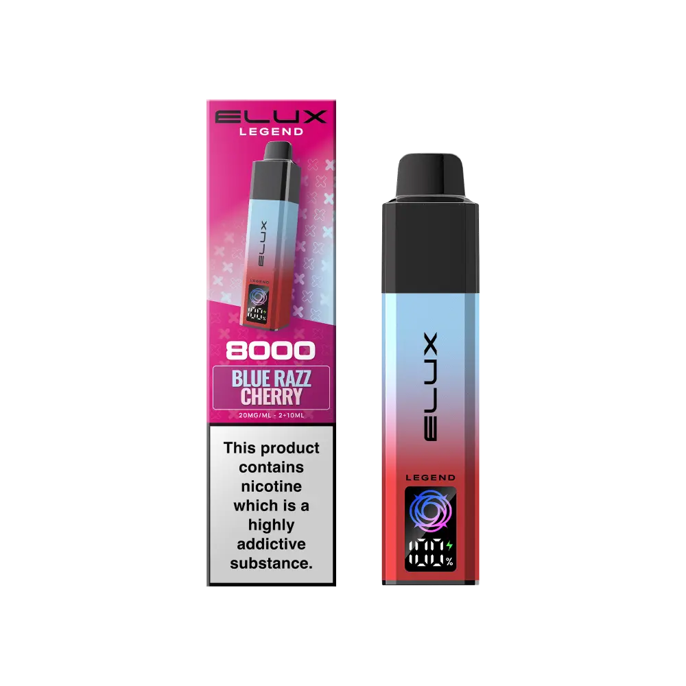 Elux Legend 8000 Prefilled Vape Kit Box 0f 5