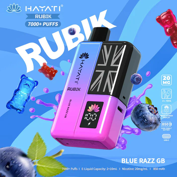 Hayati Rubik 7000+ Puffs Prefilled Kit