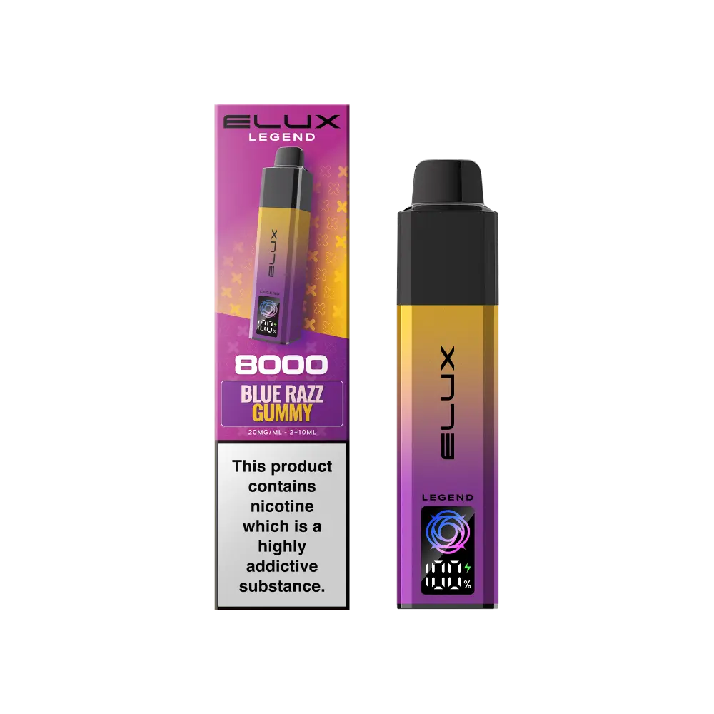 Elux Legend 8000 Prefilled Vape Kit Box 0f 5