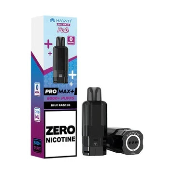 Hayati Pro Max Plus 6000 Prefilled Pod Zero Nicotine - Box of 5