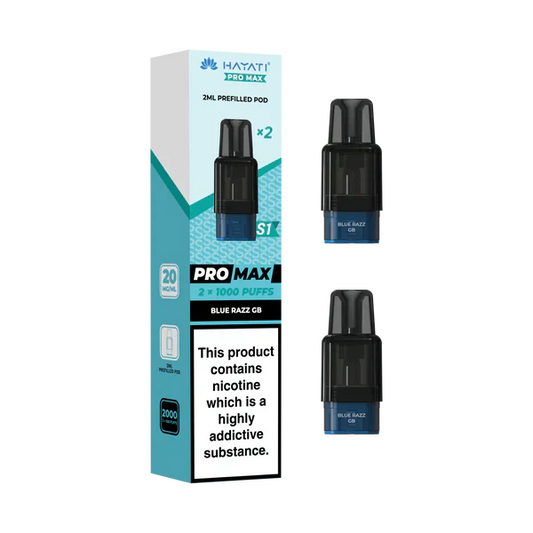 Hayati Pro Max S1 1000+ Prefilled Pods - Box of 10