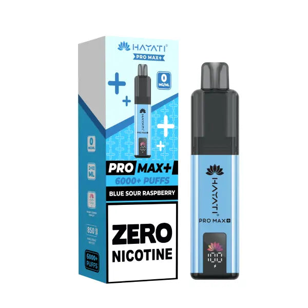 Hayati Pro Max + 6000 Prefilled Kit Zero Nicotine - Box of 5