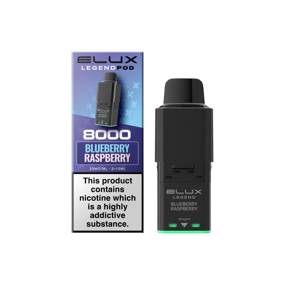Elux Legend 8000 Refill Pods - Box of 5