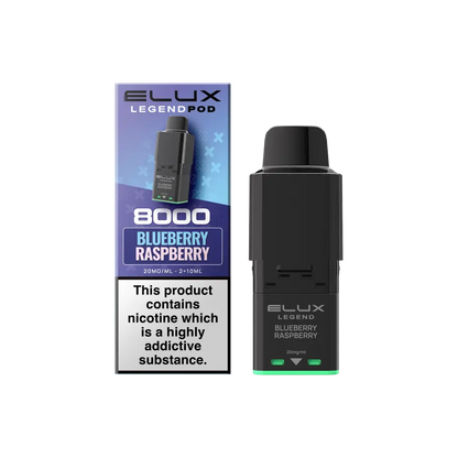 Elux Legend 8000 Refill Pods - Box of 5