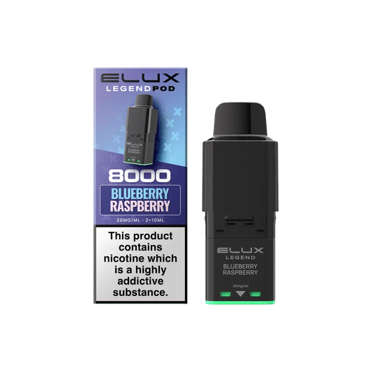 Elux Legend 8000 Refill Pods - Box of 5