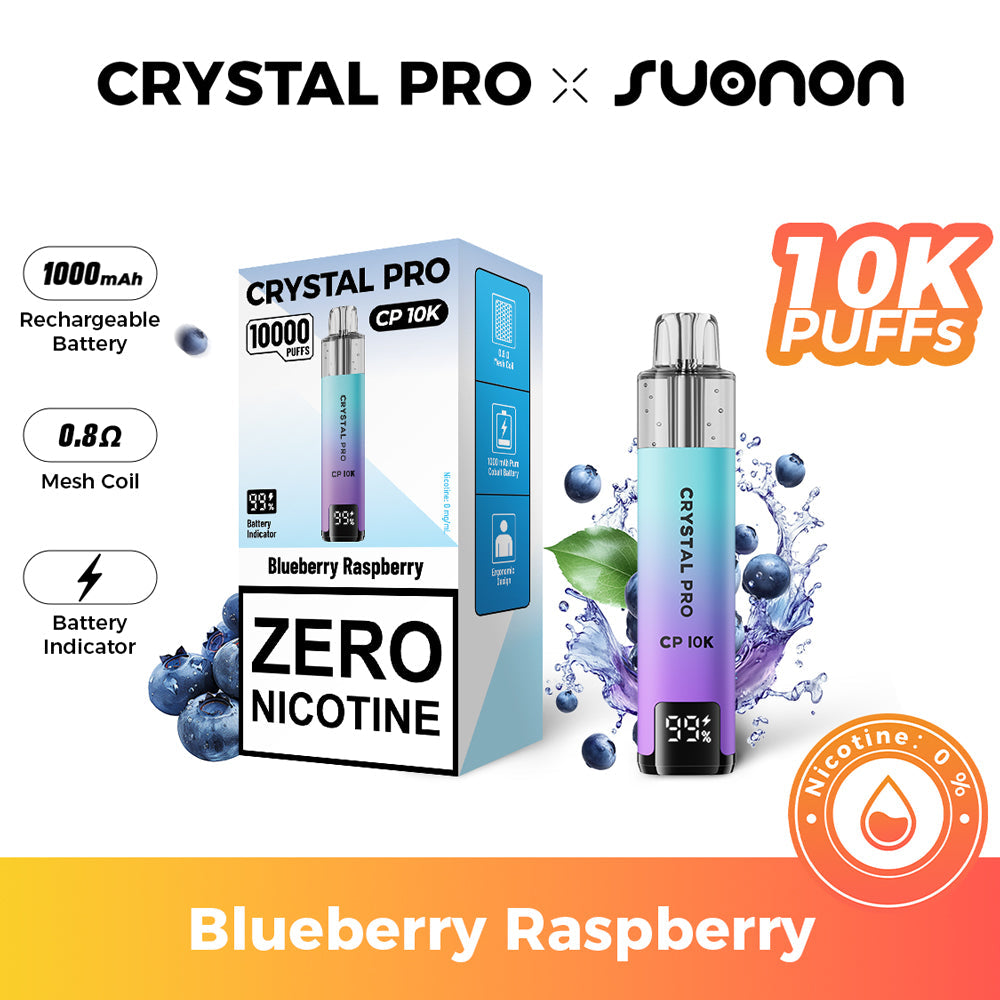 Crystal Pro CP 10K Prefilled Kit 0MG (Zero Nicotine) - Box Of 5