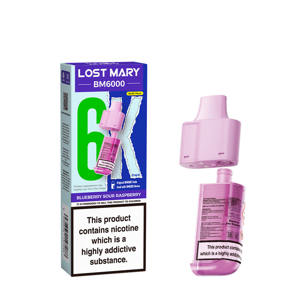 Lost Mary BM6000 Prefilled Pods - Box of 5