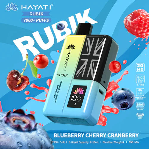 Hayati Rubik 7000+ Puffs Prefilled Kit