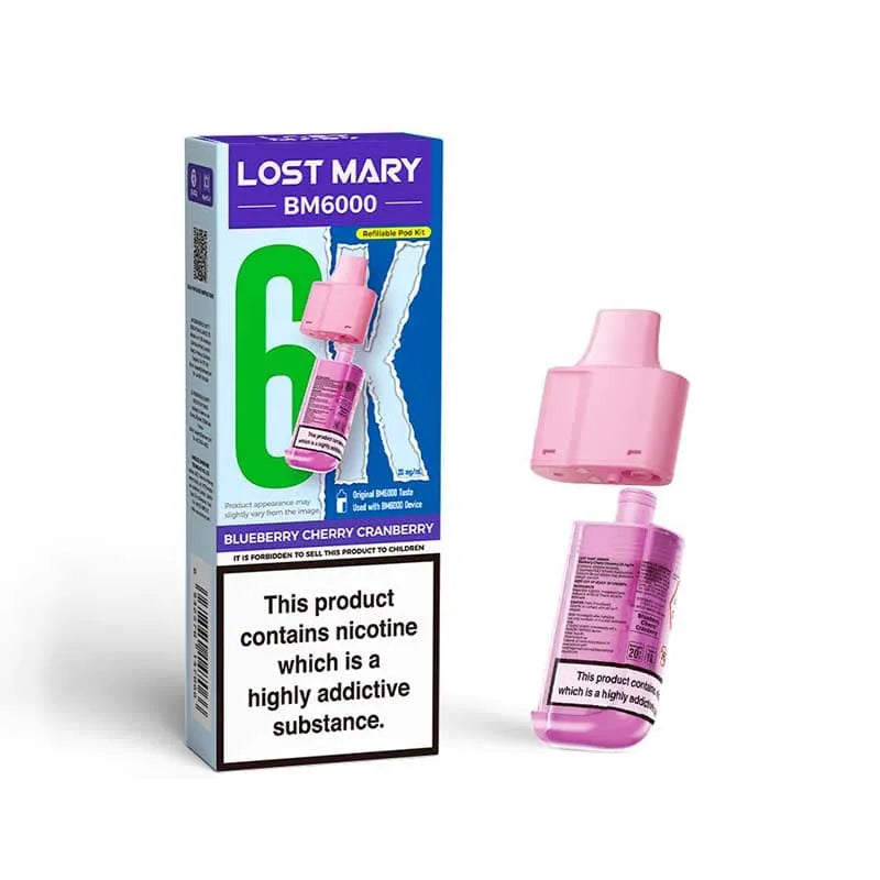 Lost Mary BM6000 Prefilled Pods - Box of 5