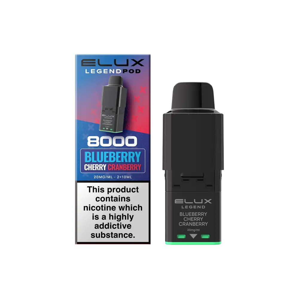 Elux Legend 8000 Refill Pods - Box of 5