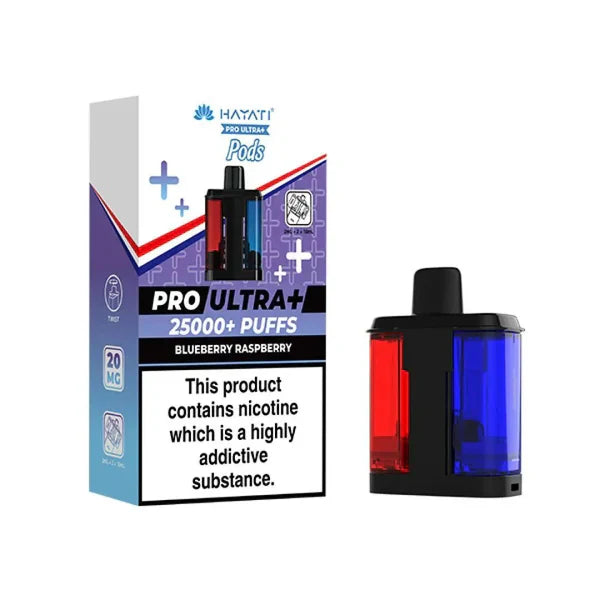 Hayati Pro Ultra Plus 25k Prefilled Pods - Box of 5