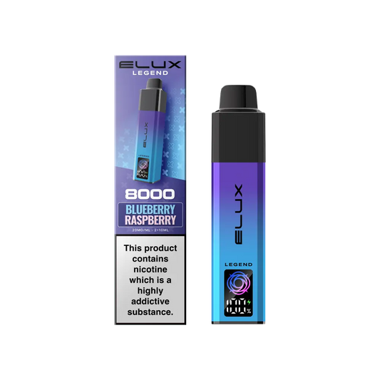 Elux Legend 8000 Prefilled Vape Kit Box 0f 5