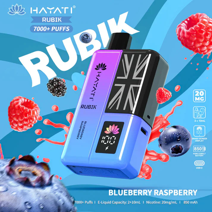 Hayati Rubik 7000+ Puffs Prefilled Kit