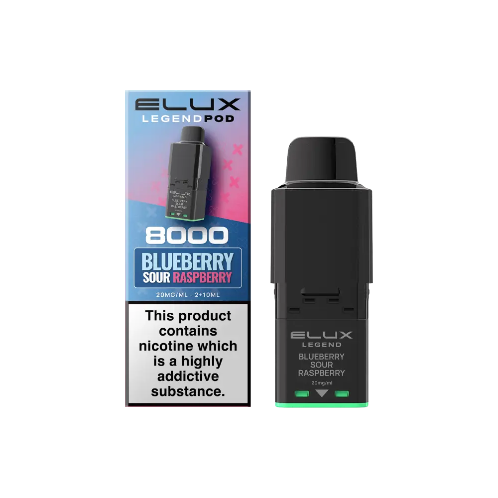 Elux Legend 8000 Refill Pods - Box of 5