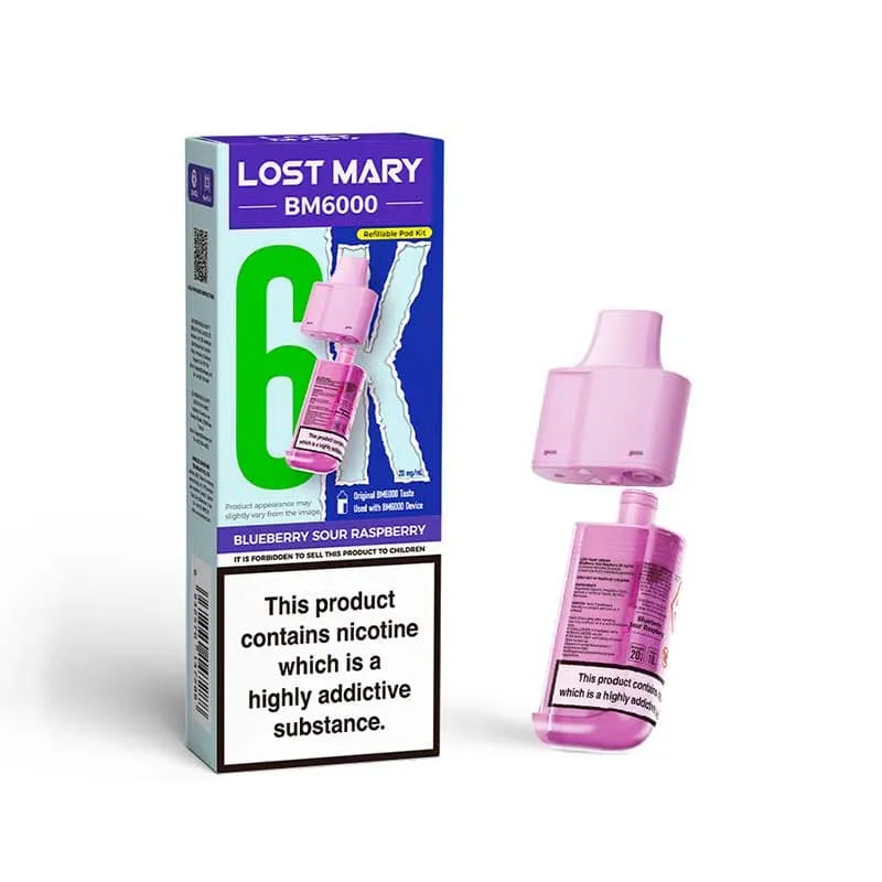 Lost Mary BM6000 Prefilled Pods - Box of 5