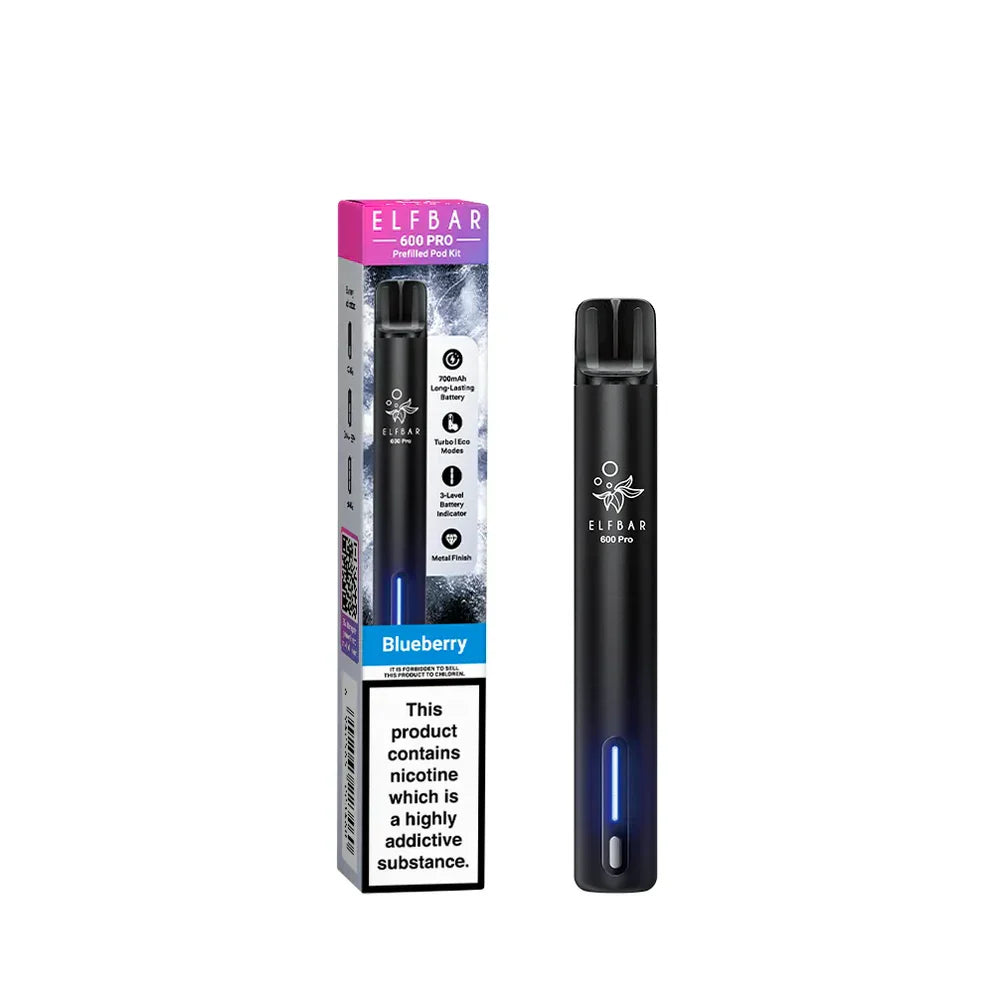 Elf Bar 600 Pro Prefilled Pod Kit - Box of 10