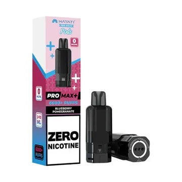 Hayati Pro Max Plus 6000 Prefilled Pod Zero Nicotine - Box of 5
