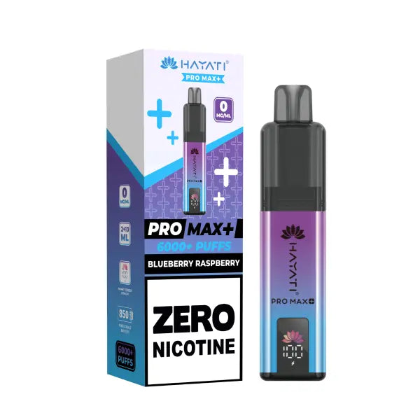 Hayati Pro Max + 6000 Prefilled Kit Zero Nicotine - Box of 5