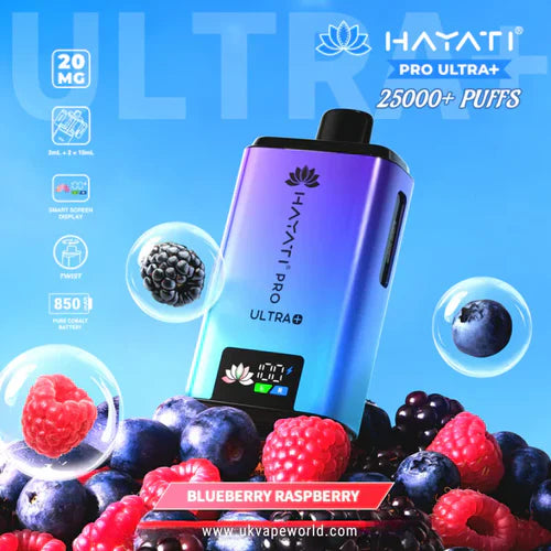 Hayati Pro Ultra Plus 25000 Puffs Prefilled Kit - Box of 5