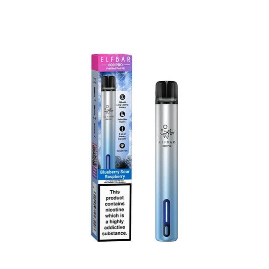 Elf Bar 600 Pro Prefilled Pod Kit - Box of 10