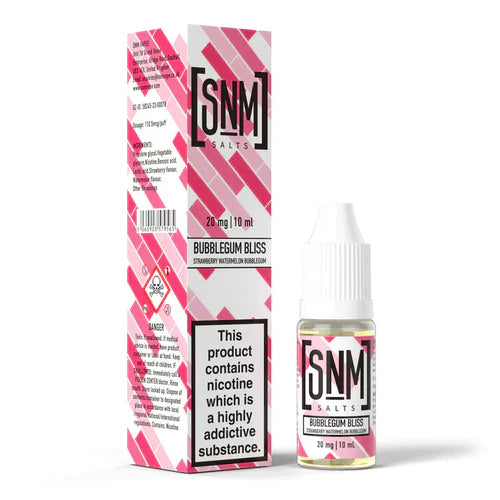 SNM Vapes Nic Salts E-Liquid - Box of 10