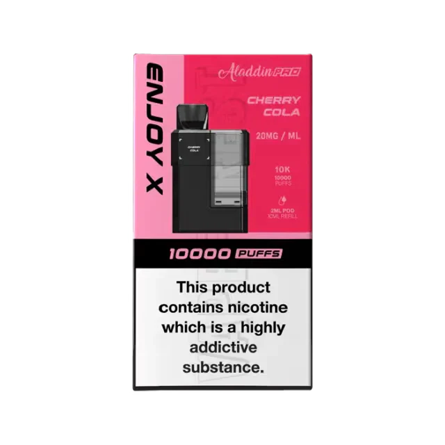 Aladdin Pro Enjoy X 10000 Prefilled Pods  - Box of 5