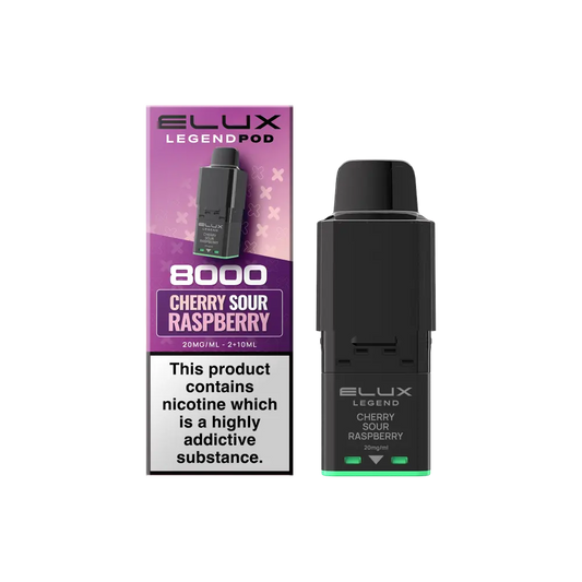 Elux Legend 8000 Refill Pods - Box of 5