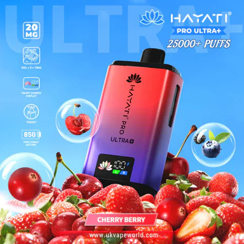 Hayati Pro Ultra Plus 25000 Puffs Prefilled Kit - Box of 5