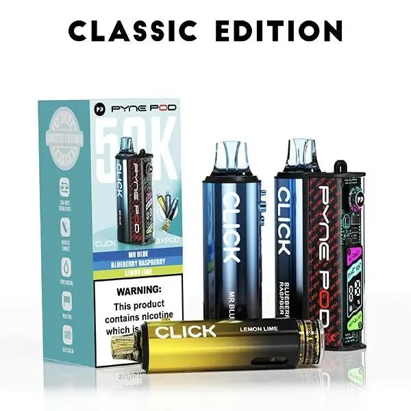 Pyne Pod Click 50K Prefilled Vape - Box of 5