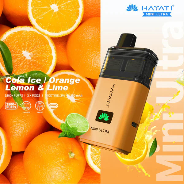 Hayati Mini Ultra 1500+ Puffs