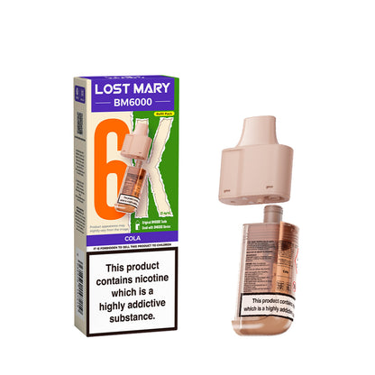 Lost Mary BM6000 Prefilled Pods - Box of 5