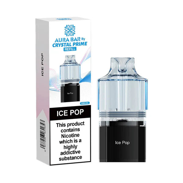 Crystal Prime Aura Bar 10k Replacement Pods - Box of 5