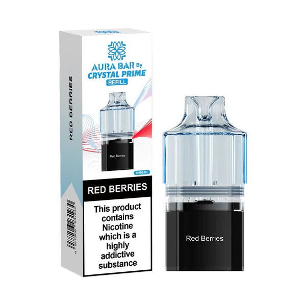 Crystal Prime Aura Bar 10k Replacement Pods - Box of 5