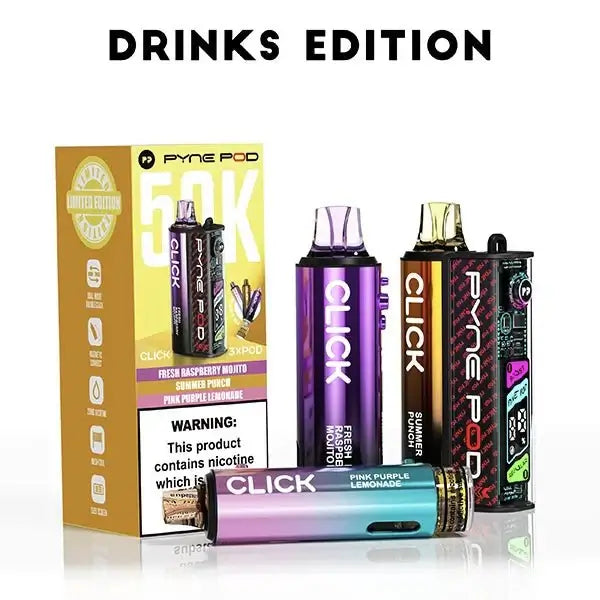 Pyne Pod Click 50K Prefilled Vape - Box of 5
