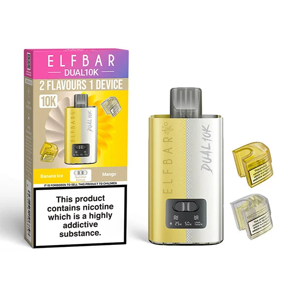 Elfbar Dual 10K Prefilled Pod Kit - Box of 5