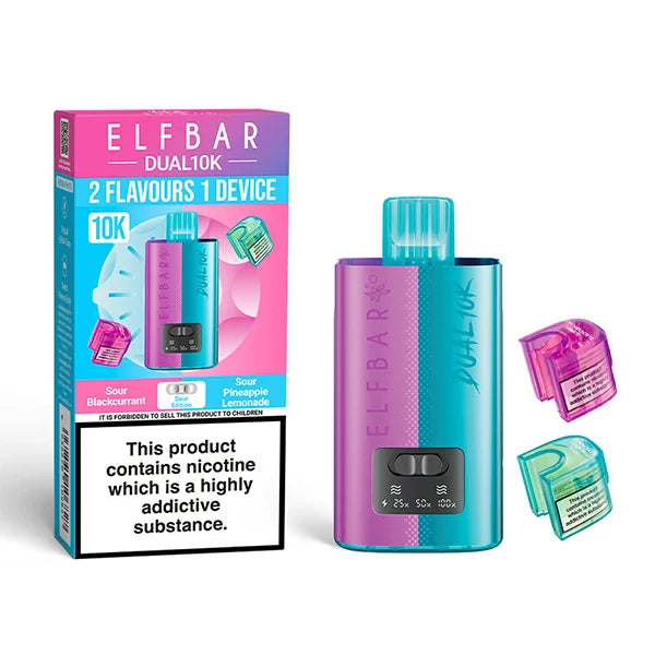 Elfbar Dual 10K Prefilled Pod Kit - Box of 5