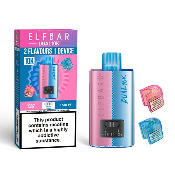 Elfbar Dual 10K Prefilled Pod Kit - Box of 5