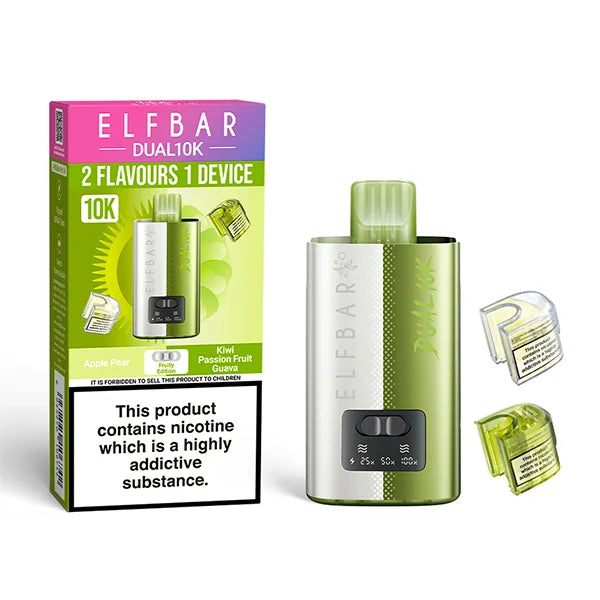 Elfbar Dual 10K Prefilled Pod Kit - Box of 5