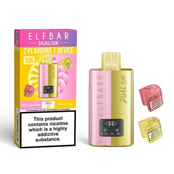 Elfbar Dual 10K Prefilled Pod Kit - Box of 5