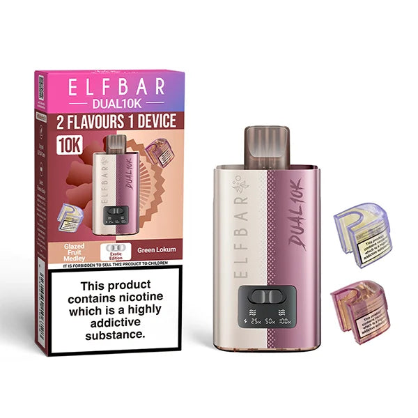 Elfbar Dual 10K Prefilled Pod Kit - Box of 5