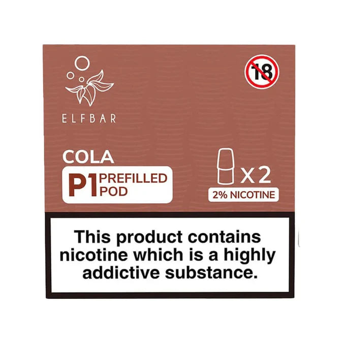 Elf Bar Mate P1 Prefilled Pods - Box of 10