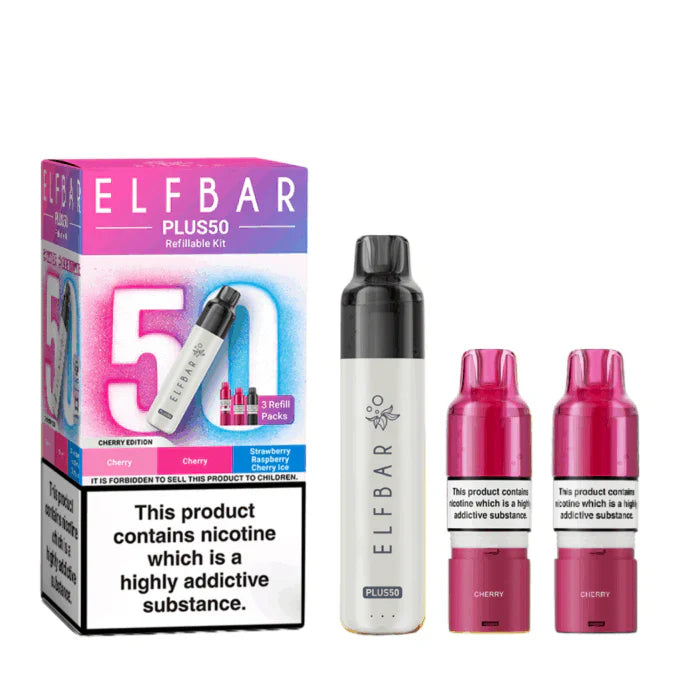 Elf Bar Plus 50 Prefilled Pod Kit - Box Of 5