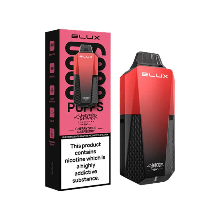 Elux Cyberover 6K Prefilled Vape Kit - Box of 10
