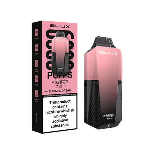 Elux Cyberover 6K Prefilled Vape Kit - Box of 10